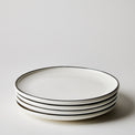 Købenstyle II 4-Piece Porcelain Dinner Plate Set